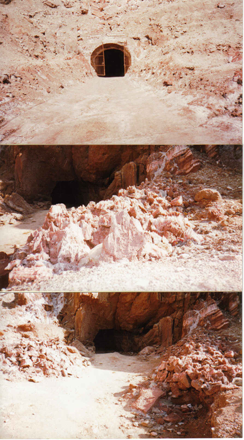 소금 동굴의 초입부